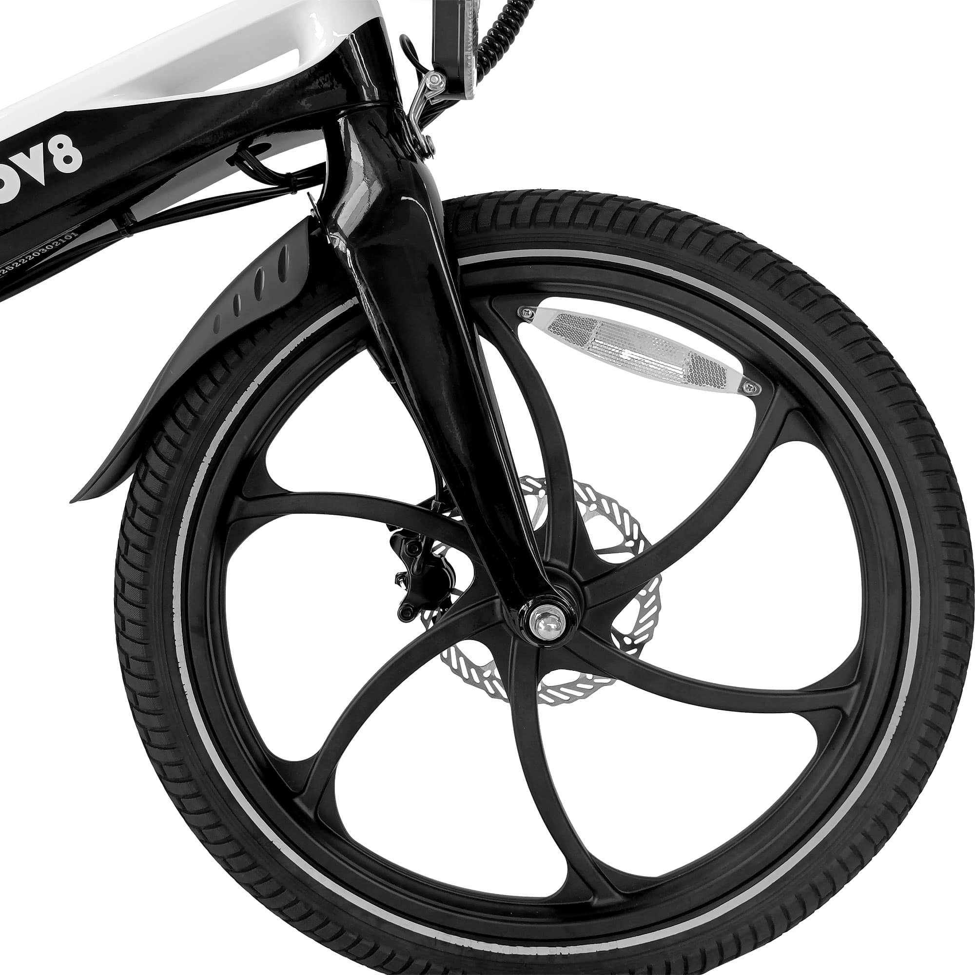 MAG-20 magnesium bike front wheel