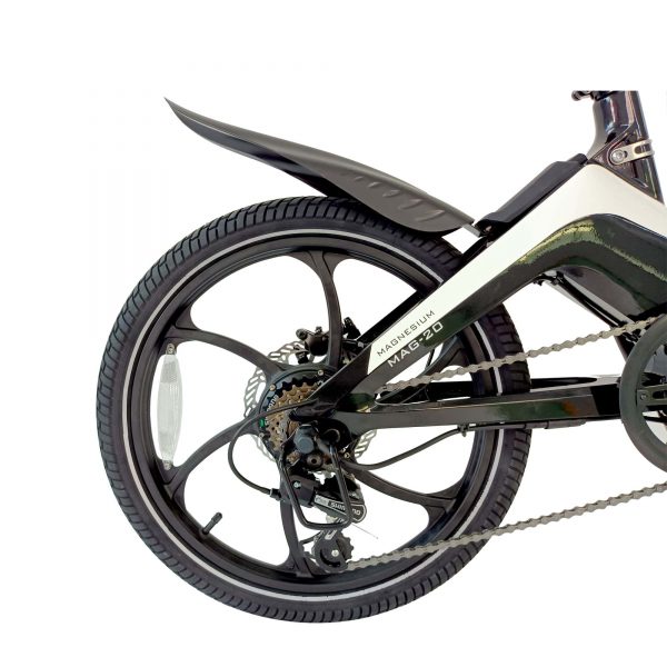 MAG-20 magnesium bike rear wheel