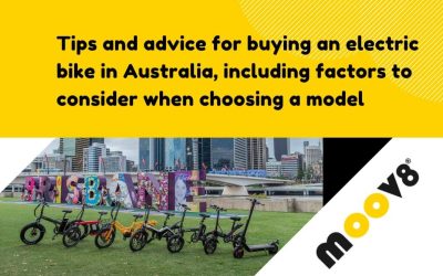 Tips and advice for buying an electric bike in Australia, including factors to consider when choosing a model