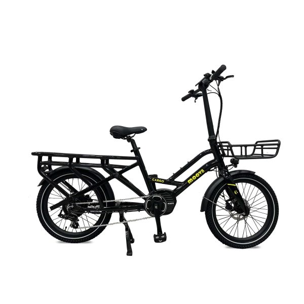 Moov8 C2 Cargo bike_black the best cargo ebike