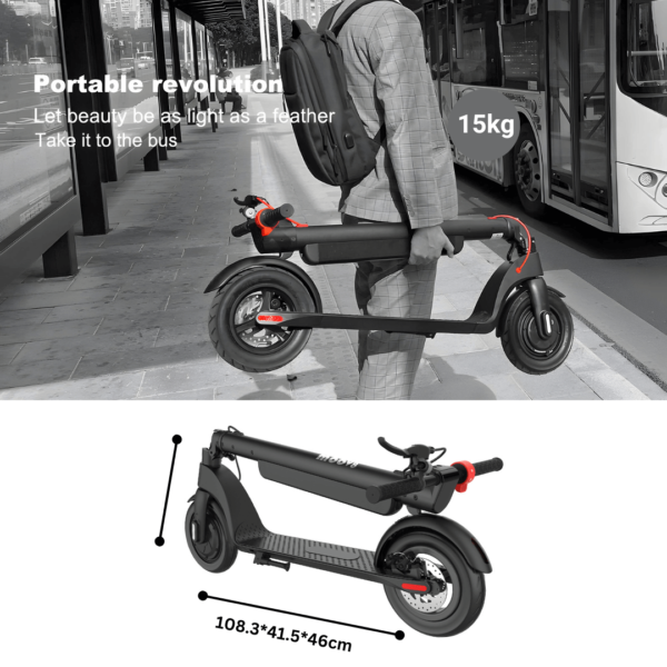 Moov8 X8 Electric Scooter – Perfect Balance of Style, Comfort & Portability