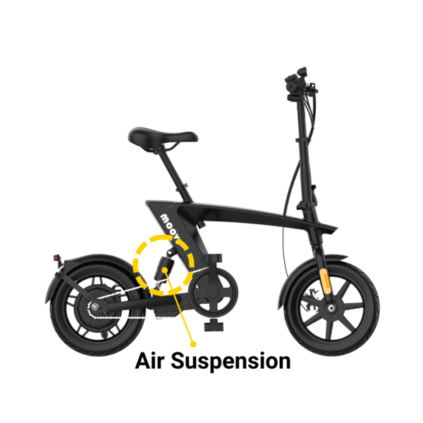 Moov8 Model H1 Light Folding eBike | Personal Mobility Scooter 6